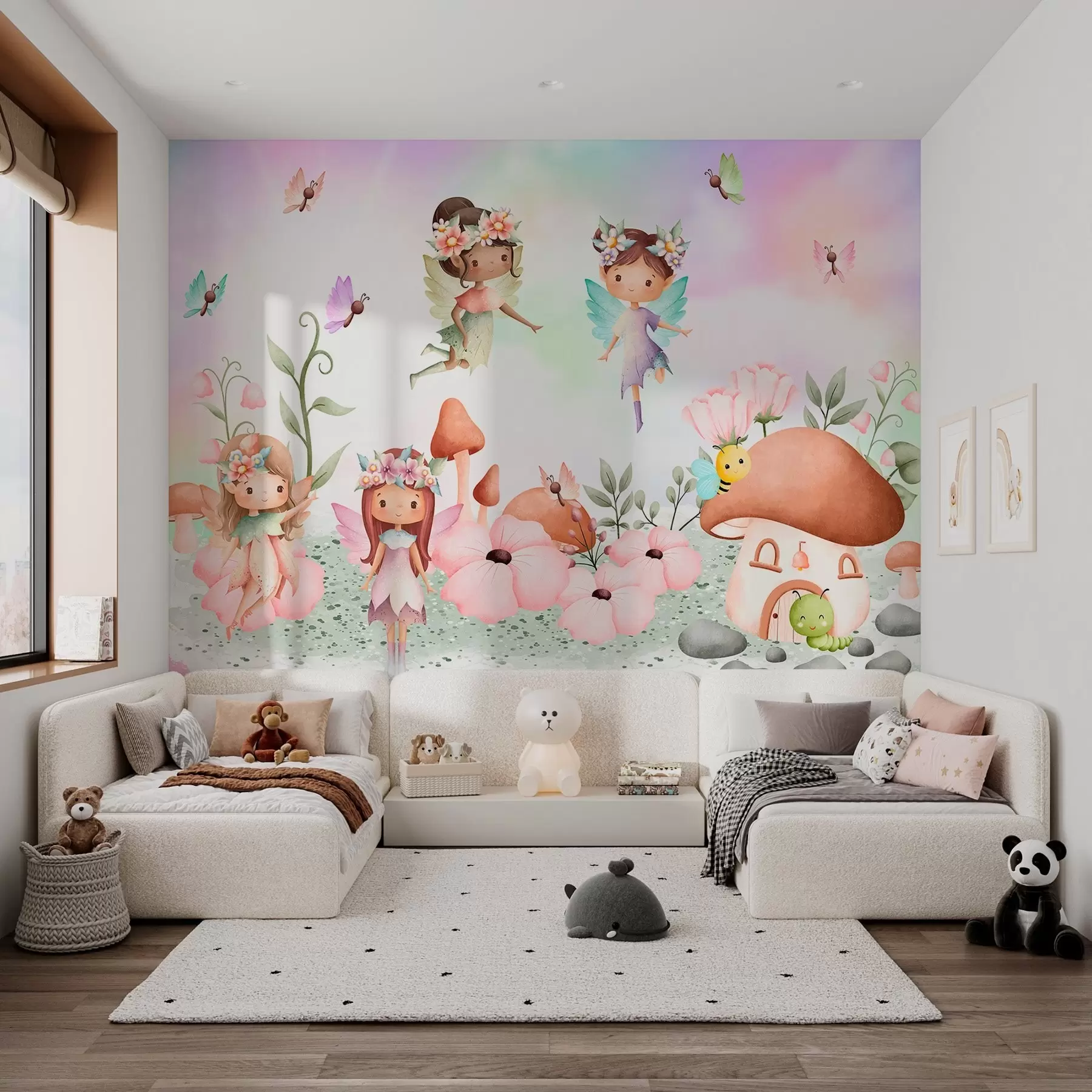 Fotobehang Sprookjesfeeën w03726