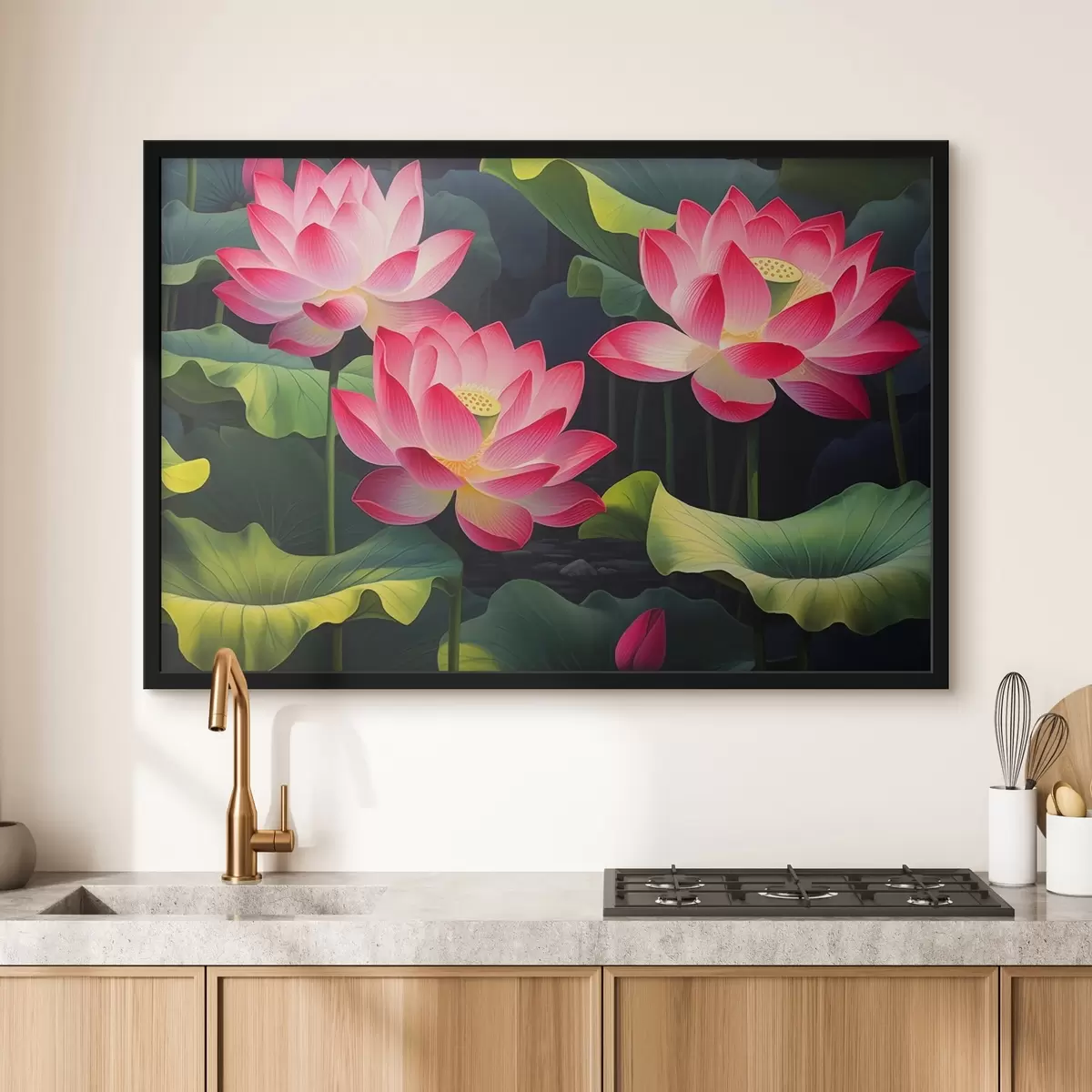 Affiche Les lotus f44120