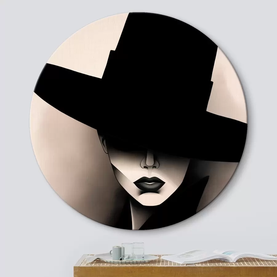  Schilderijen Vrouw met hoed r44108