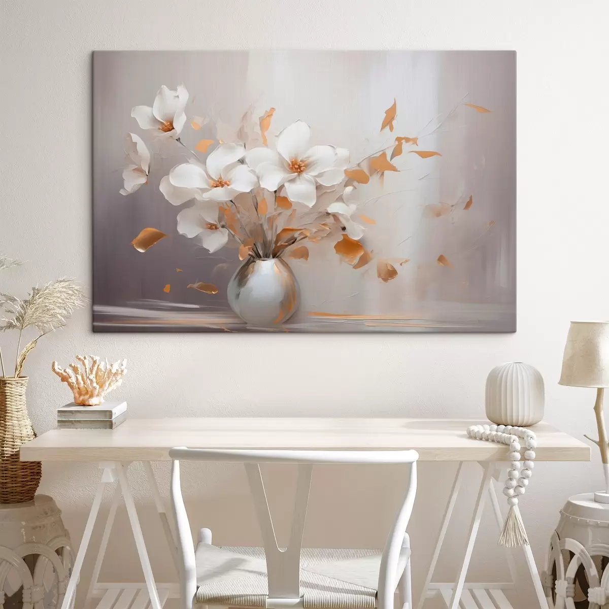  Peintures Fleurs dans un vase s44133