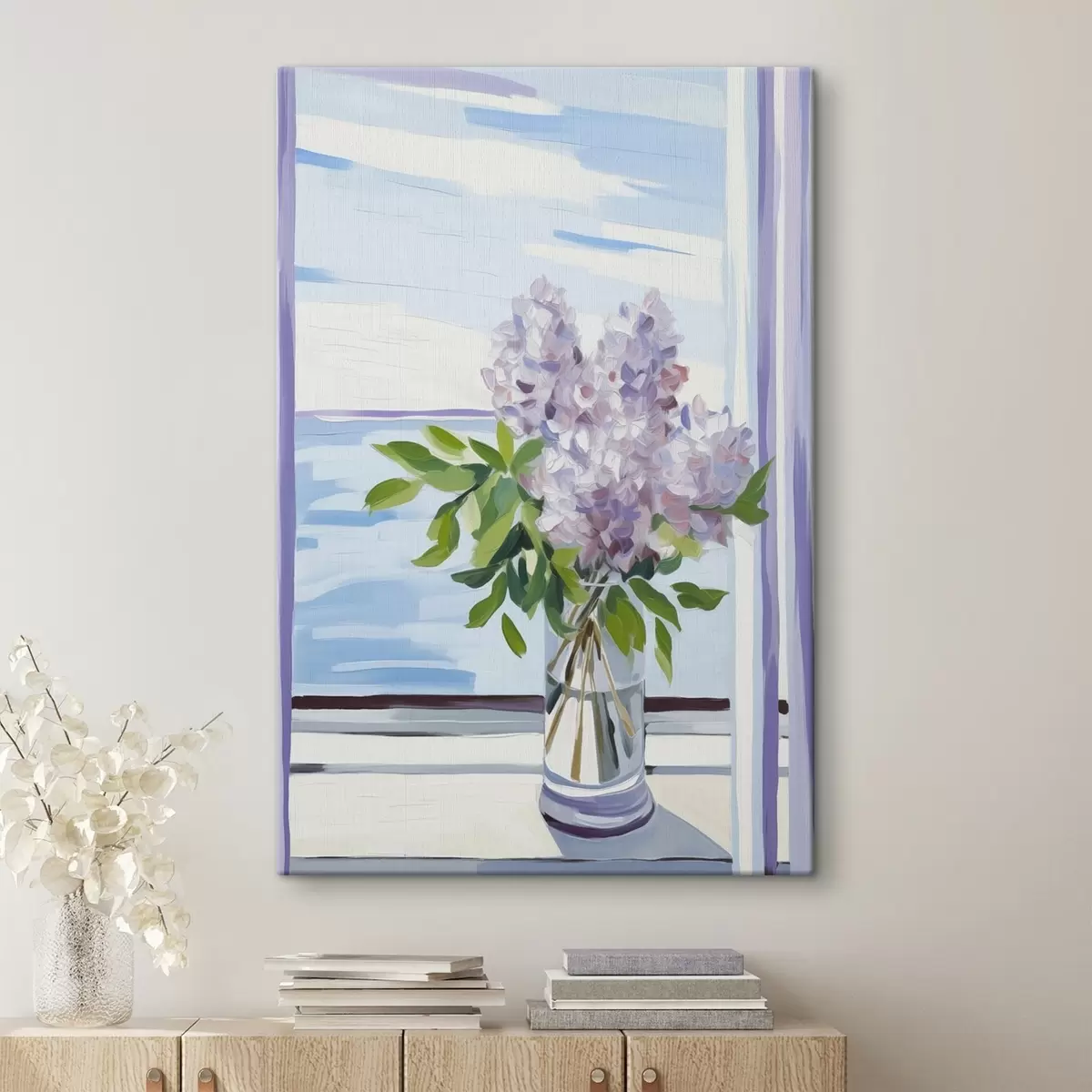  Peintures Un bouquet de lilas s44134