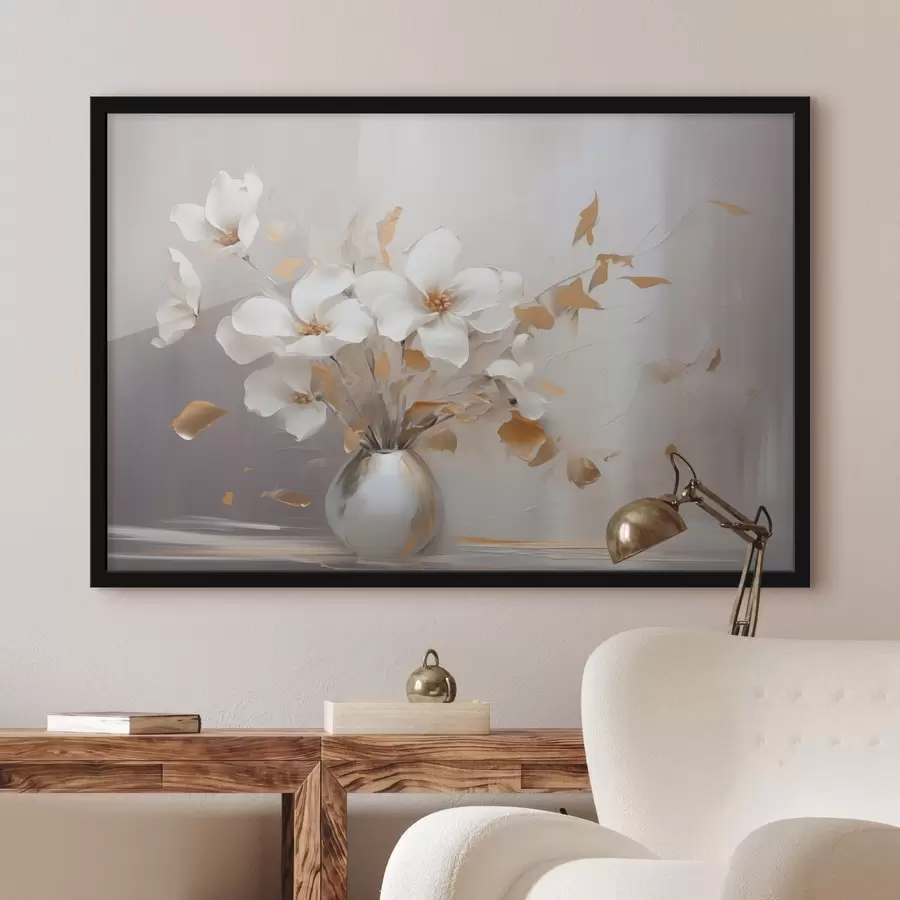 Fotobehang Bloemen in een vaas f44133