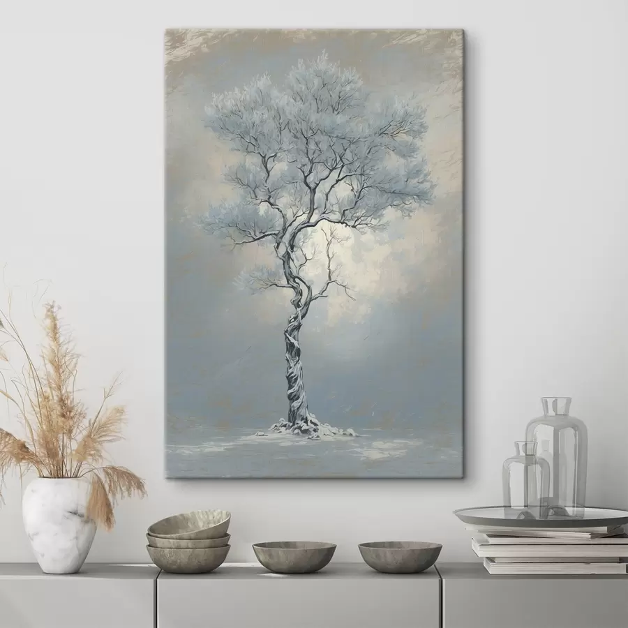  Peintures Arbre gelé s44087