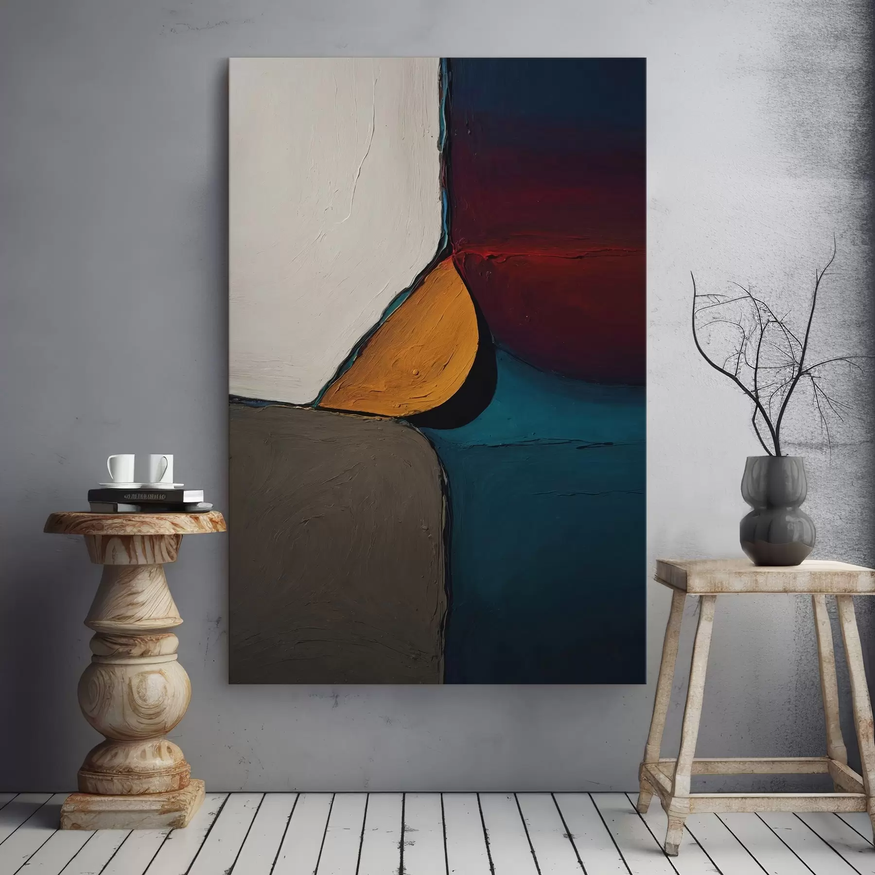 Papier peint photo Relief multicolore s44095