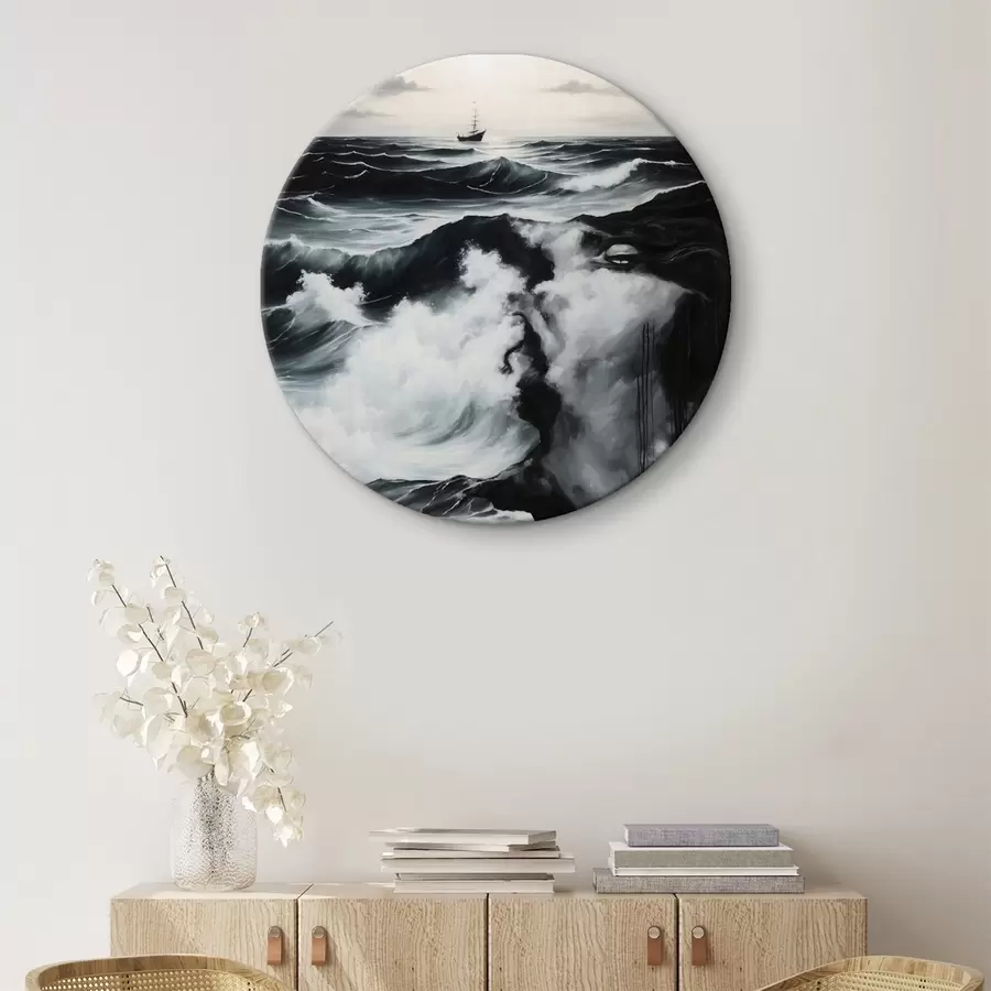  Schilderijen Stormachtige zee r44071