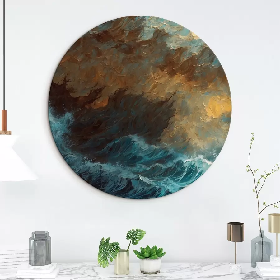  Schilderijen Zeestorm r44086