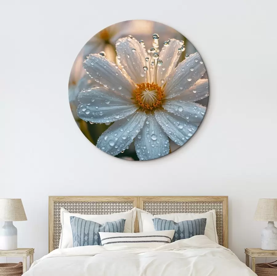  Schilderijen Kamille met dauw r44101