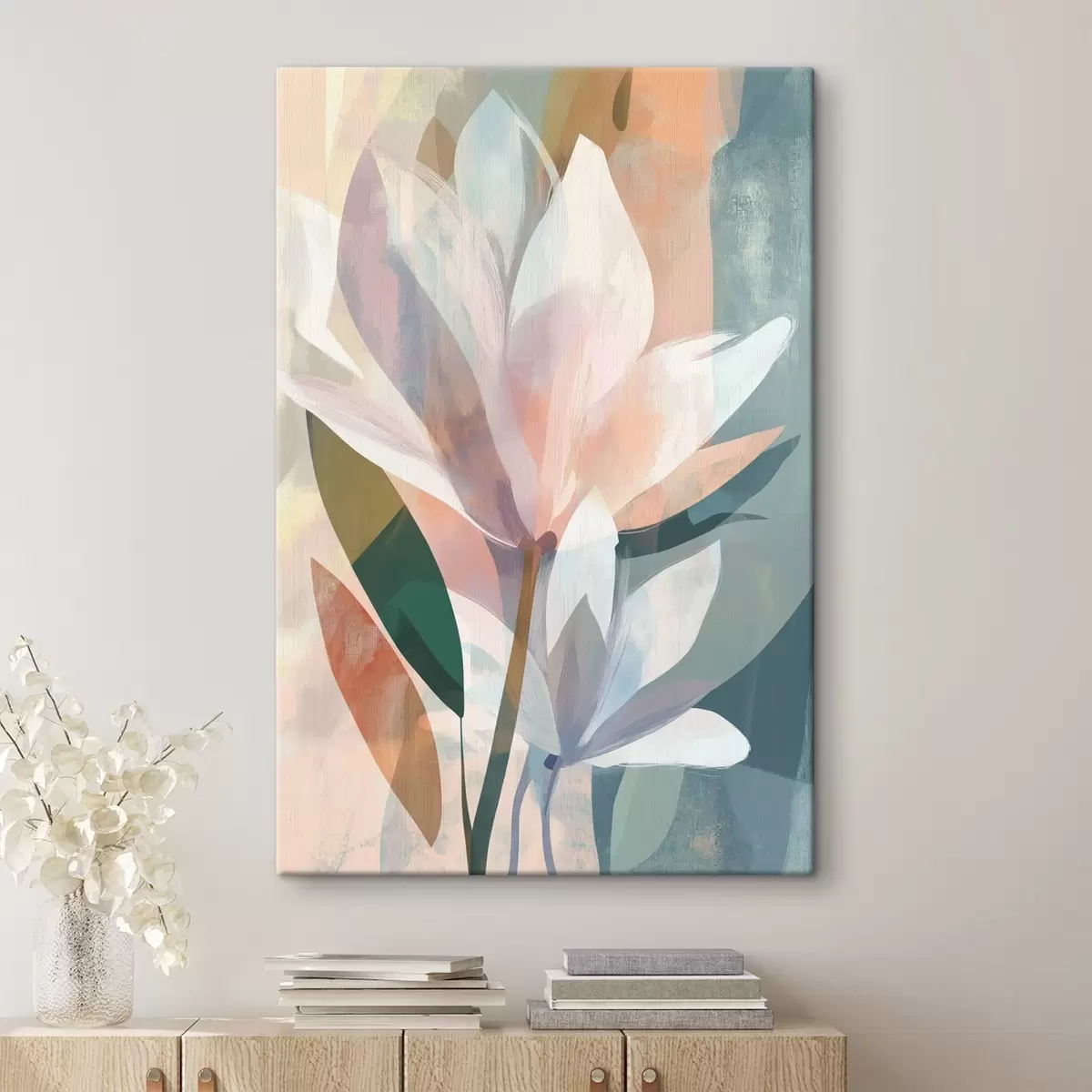  Schilderijen Fluister van bloemblaadjes s44157