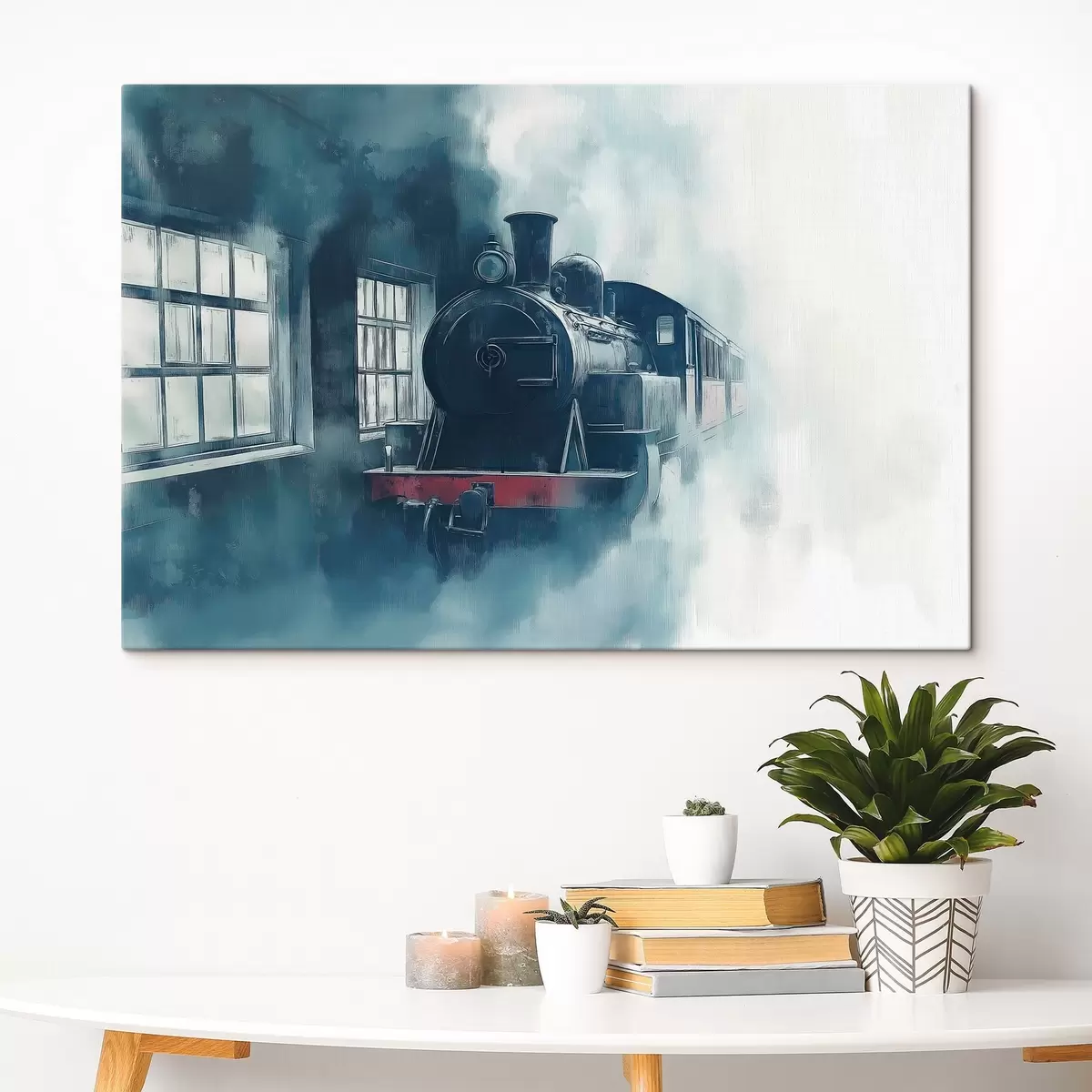  Peintures Le train de l'époque s44178