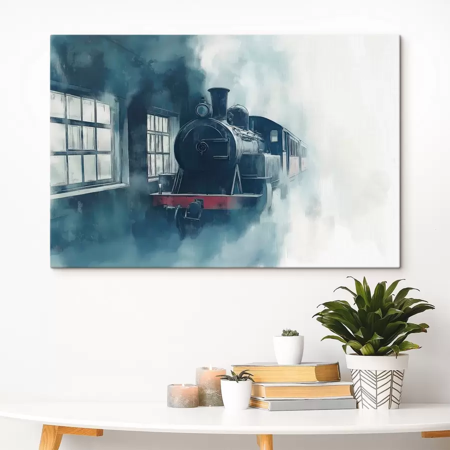  Peintures Le train de l'époque s44178