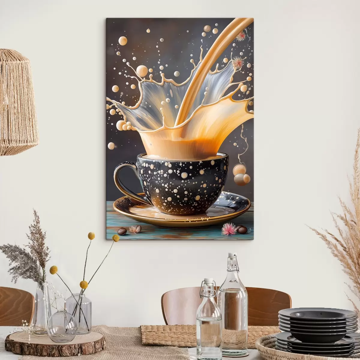  Schilderijen Koffie Splash s44179