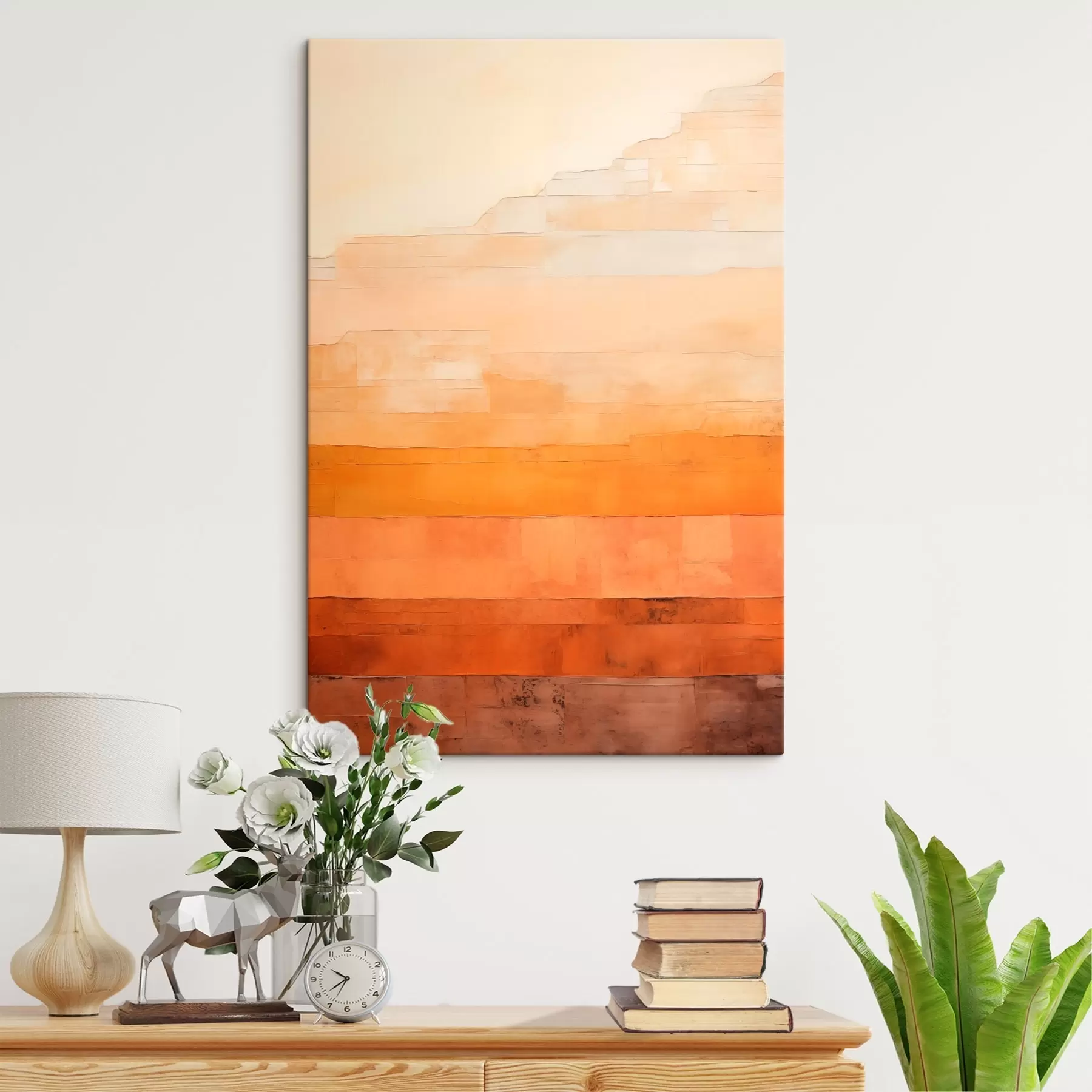 Fotobehang Vurige horizon s44189