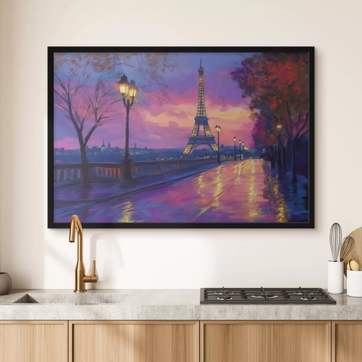 Poster Fluister van bloemblaadjes f44160