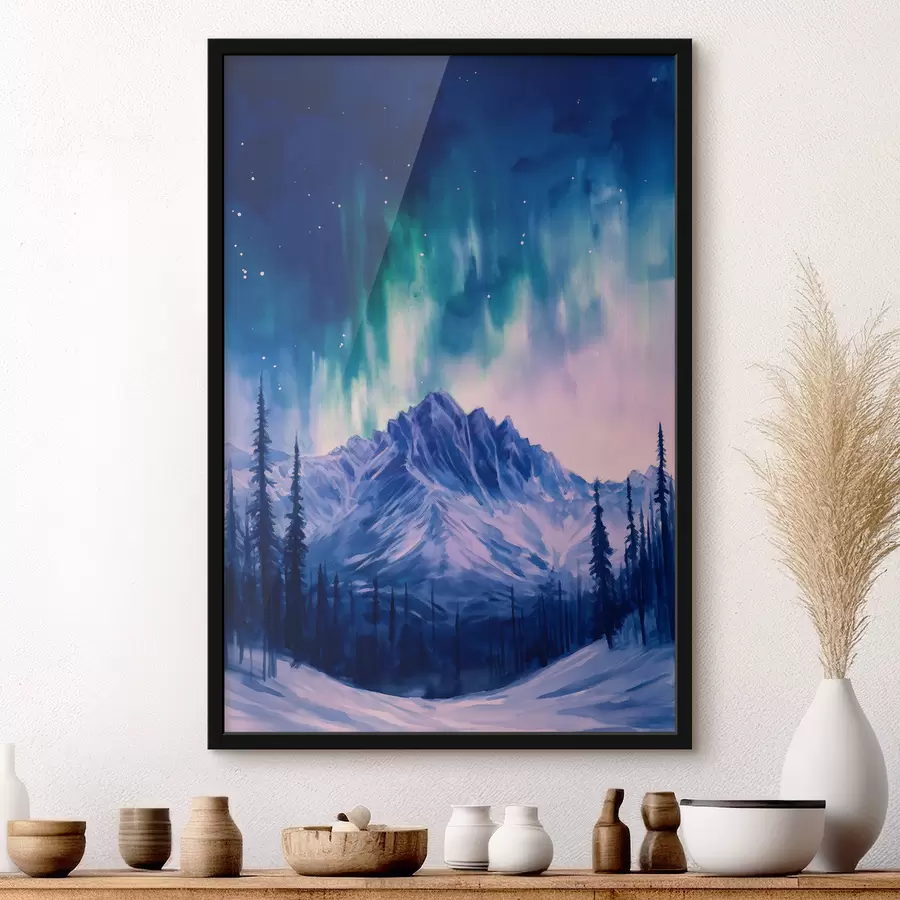 Fotobehang Elegante penseelstreken f44172