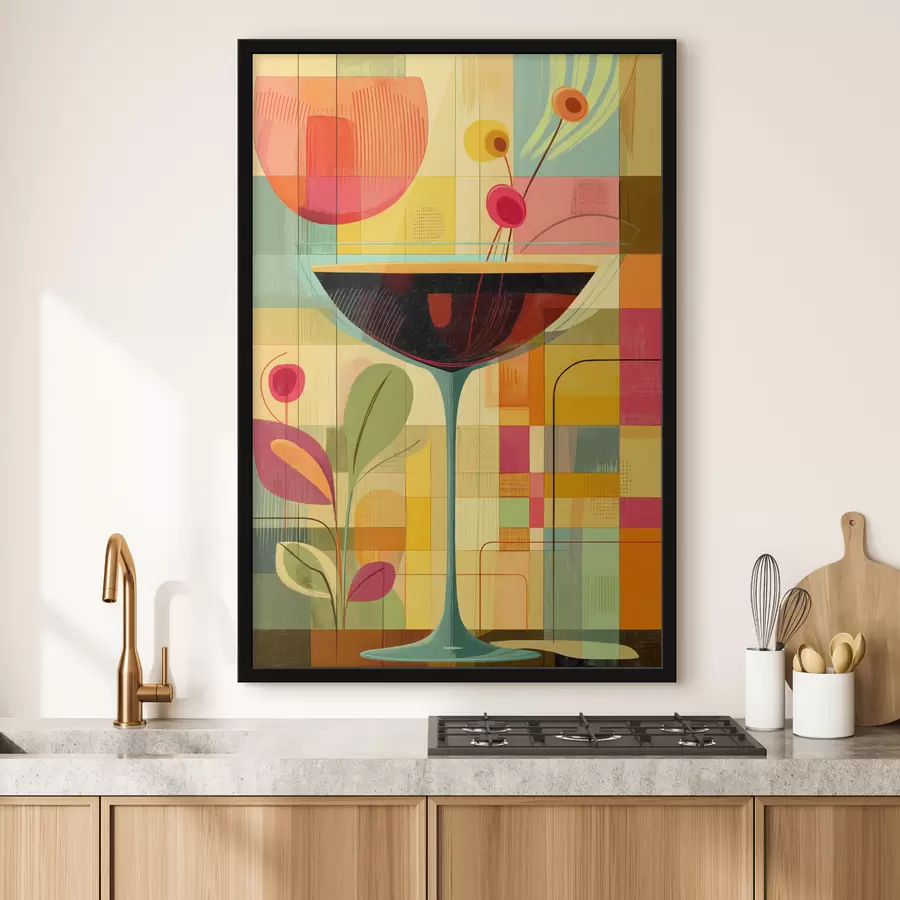 Fotobehang Geometrische harmonie f44177