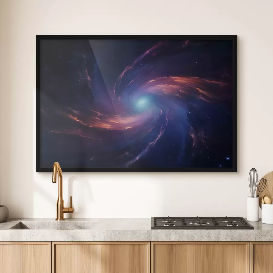 Fotobehang Symfonie van smaragd f44188