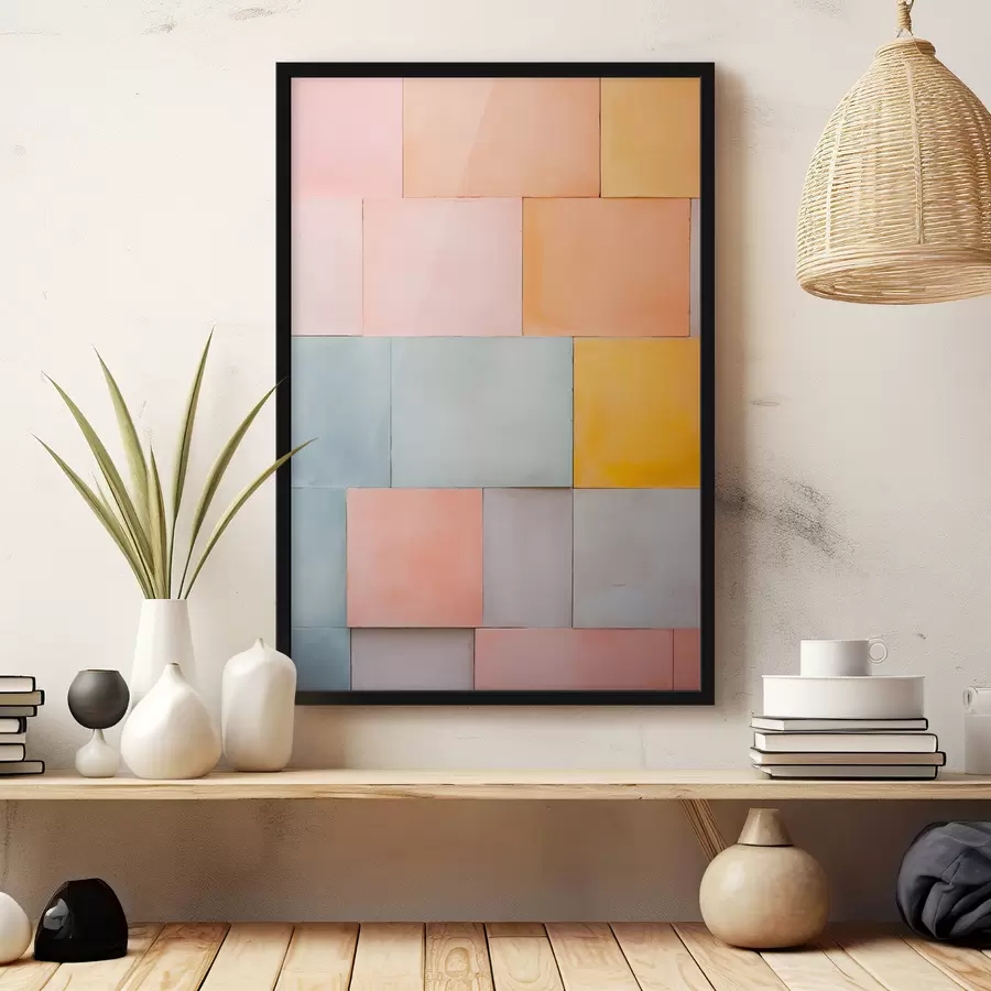 Fotobehang Klei schaduwen f44193