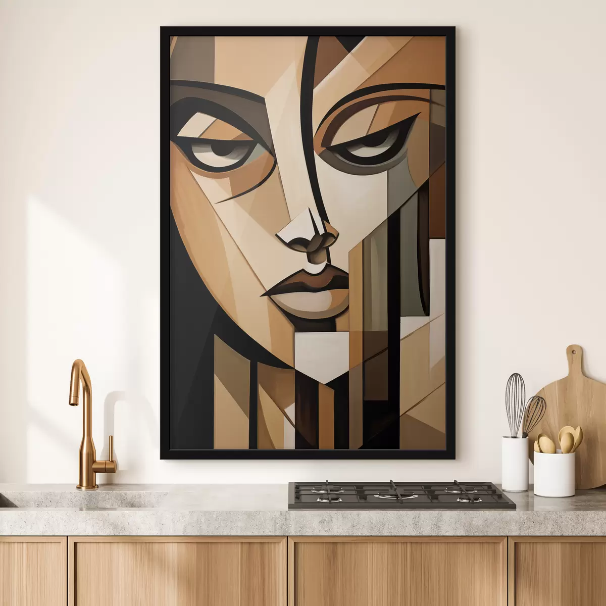 Poster Dans van vormen f44203