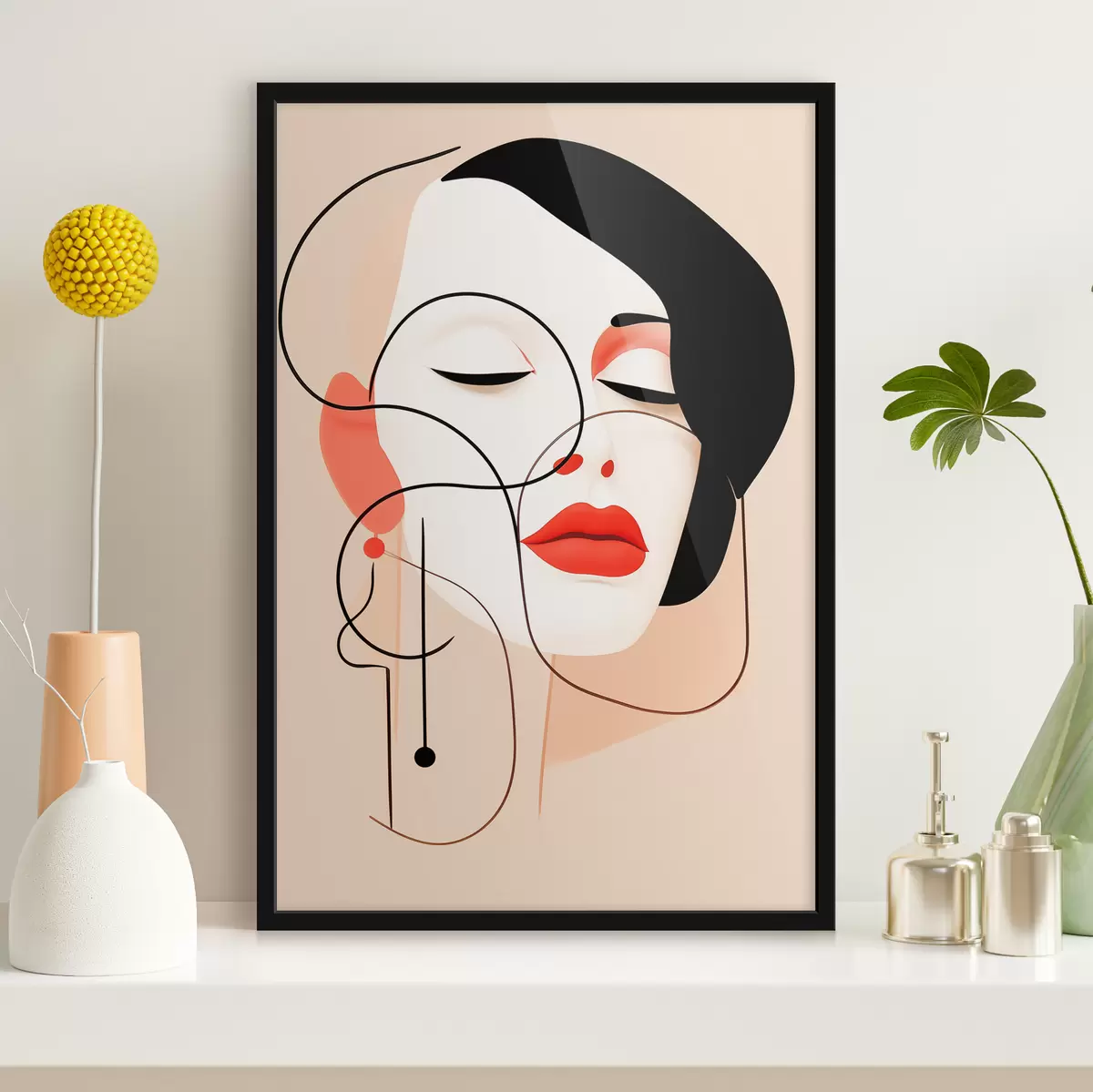 Poster Adem van kalmte f44206