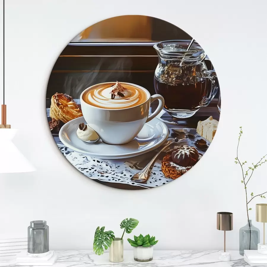  Schilderijen Koffie op tafel r44229