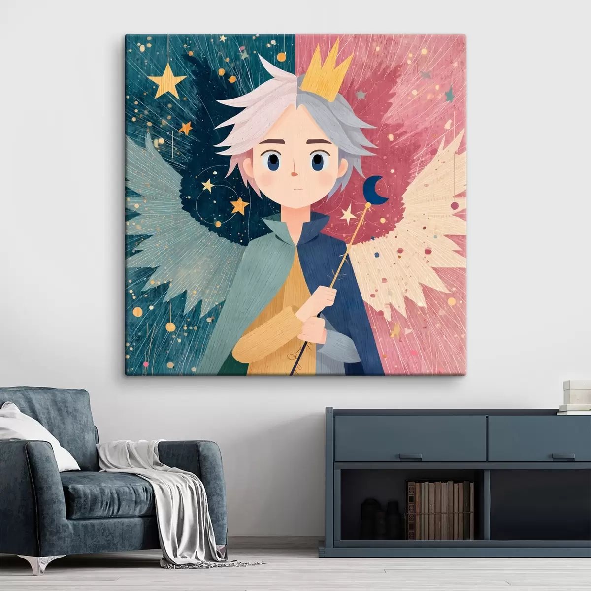  Schilderijen Dualiteit in de stijl van fantasie s44245