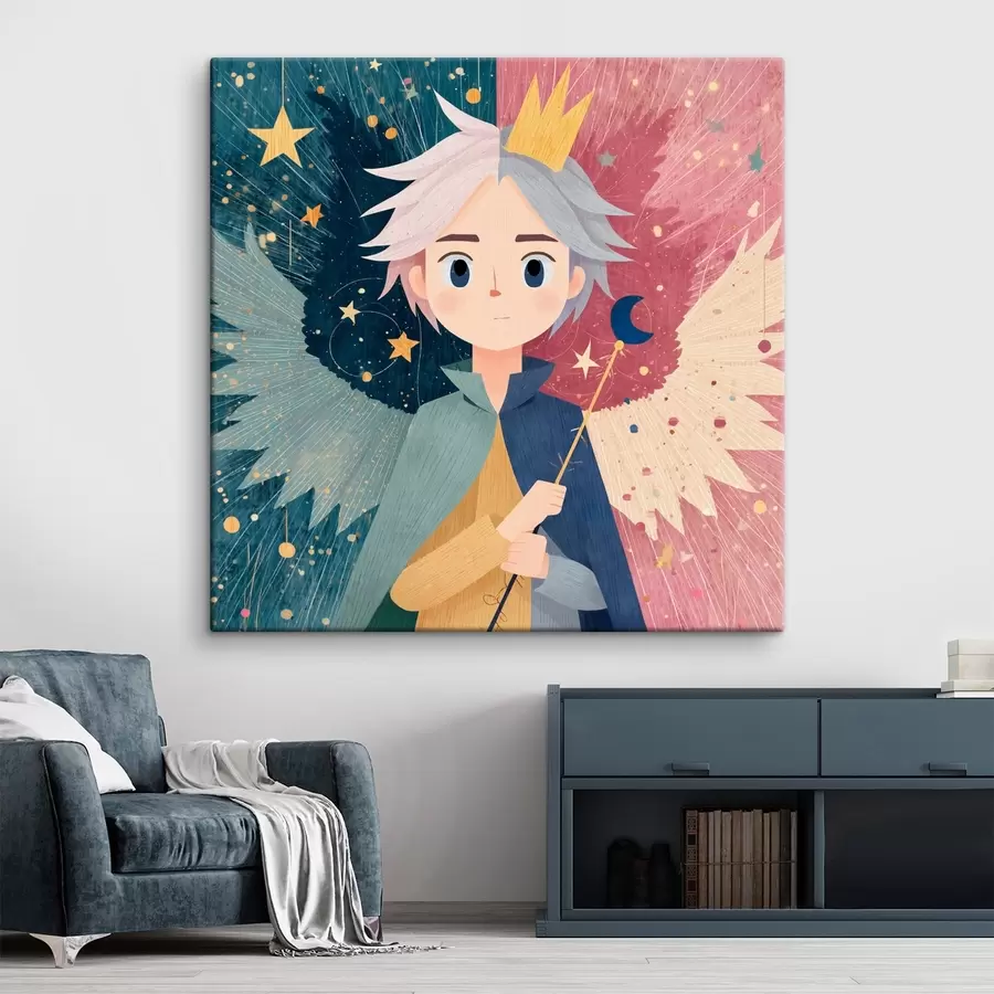  Peintures La dualité dans le style de la fantaisie s44245