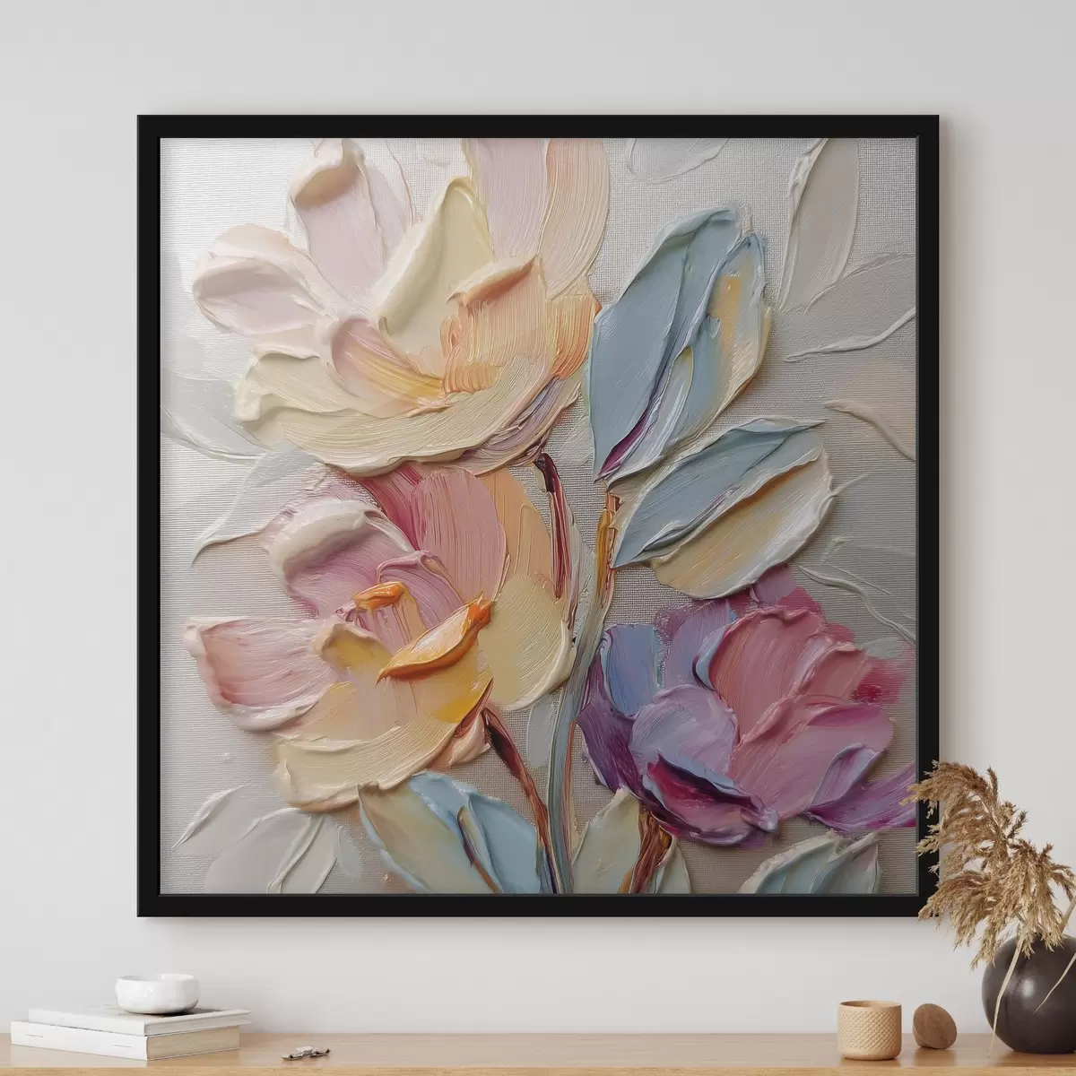 Poster Boeket met structuur f44240