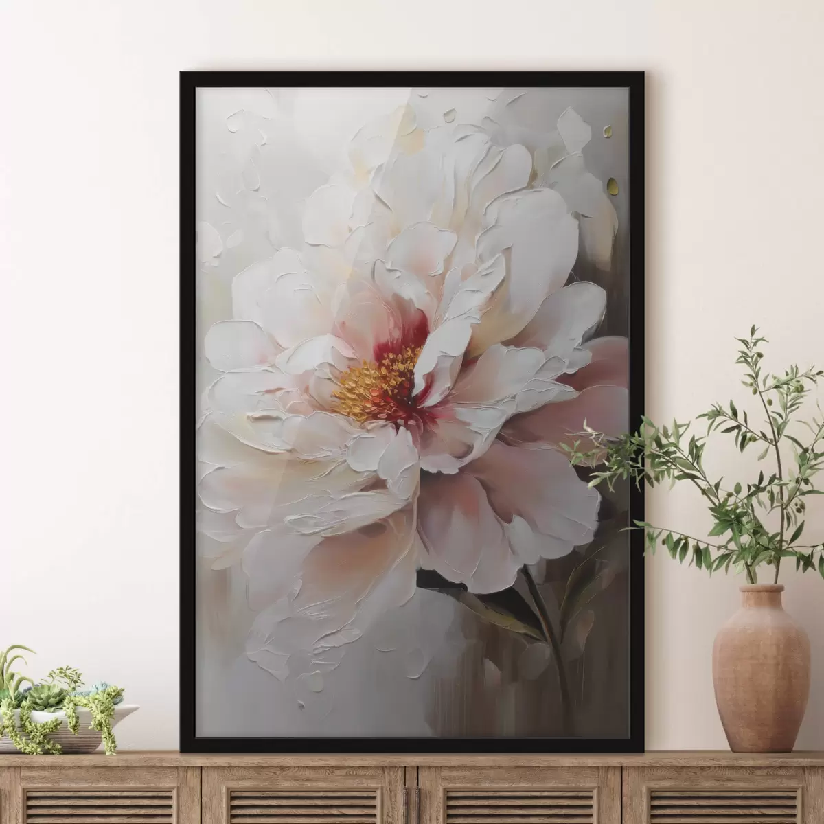 Poster Grote bloem f44256