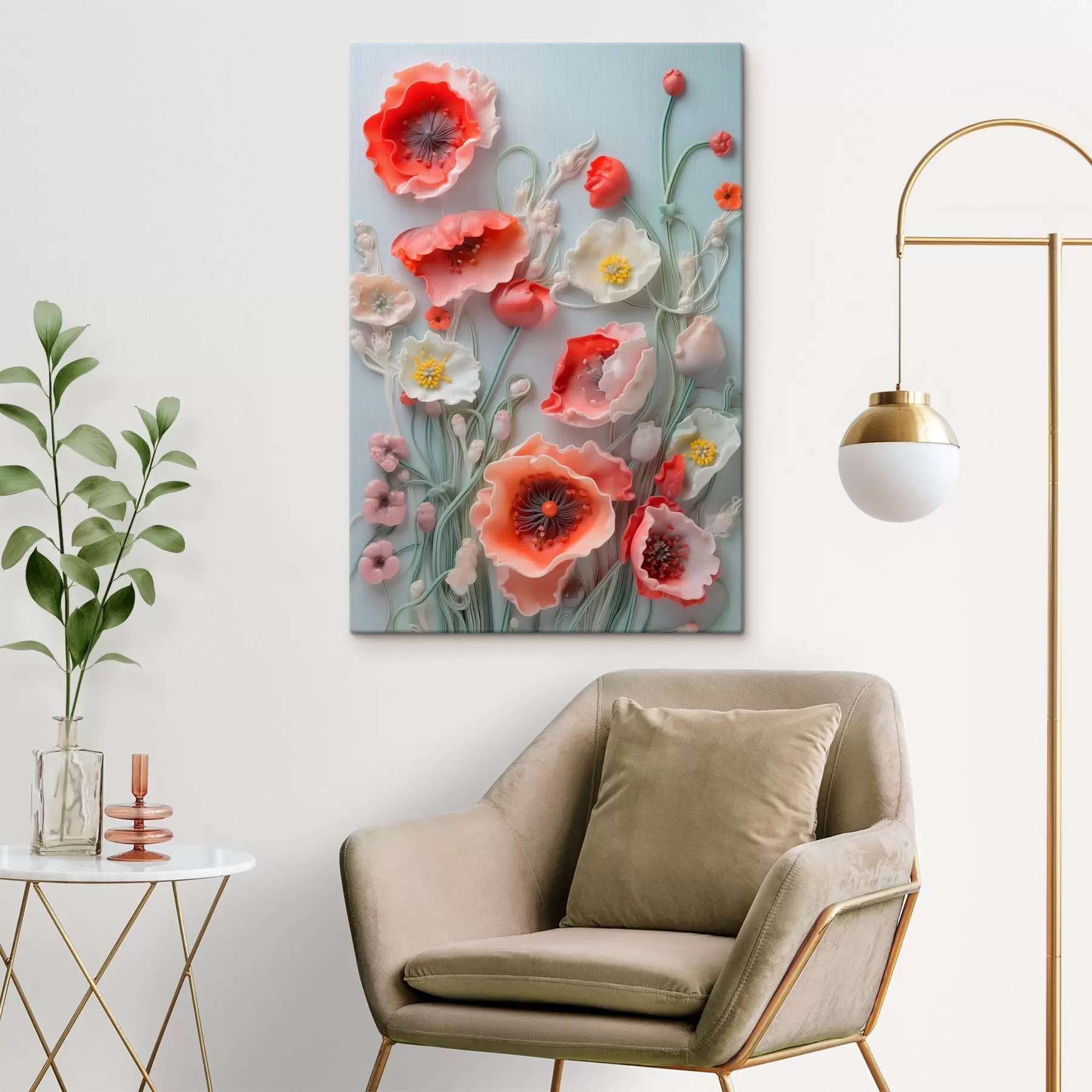  Schilderijen Klaprozen s44295