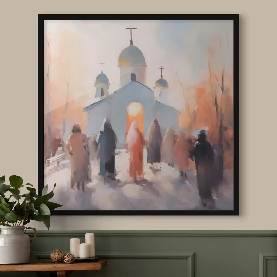 Papier peint photo Église f44286