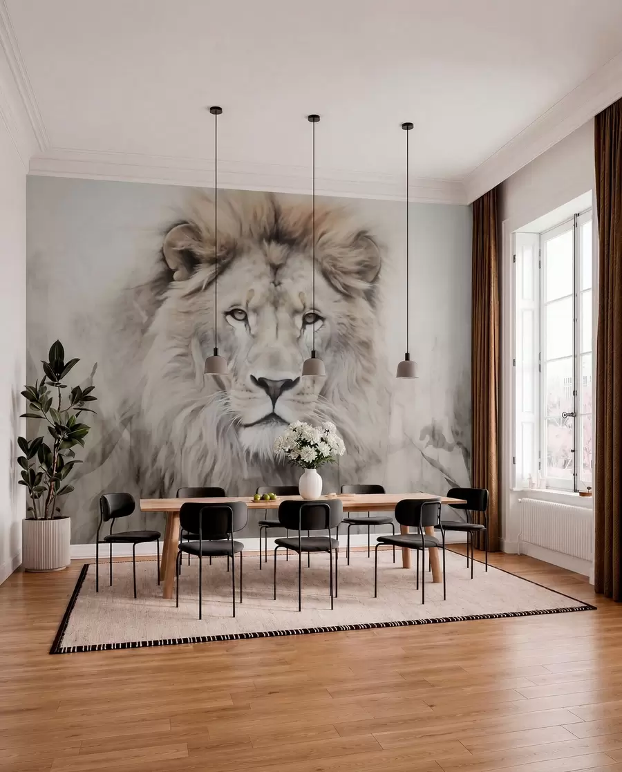 Papier peint photo Lion w03888
