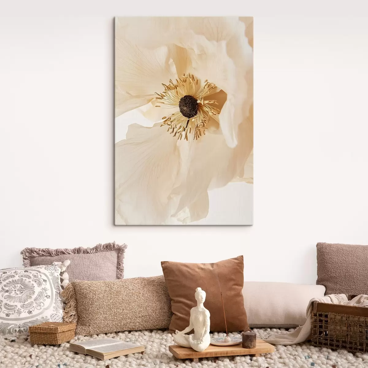  Schilderijen Het midden van de bloem s44318