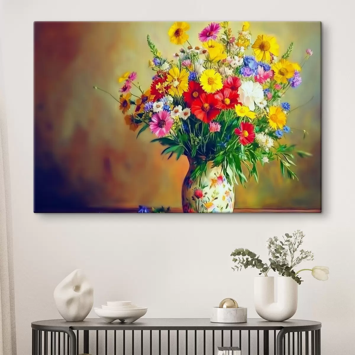  Peintures Un bouquet lumineux s44323