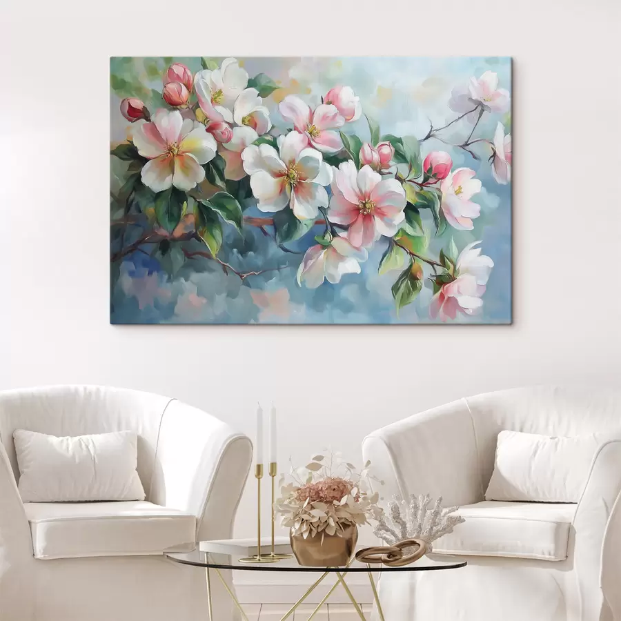  Peintures Branche avec fleurs s44328