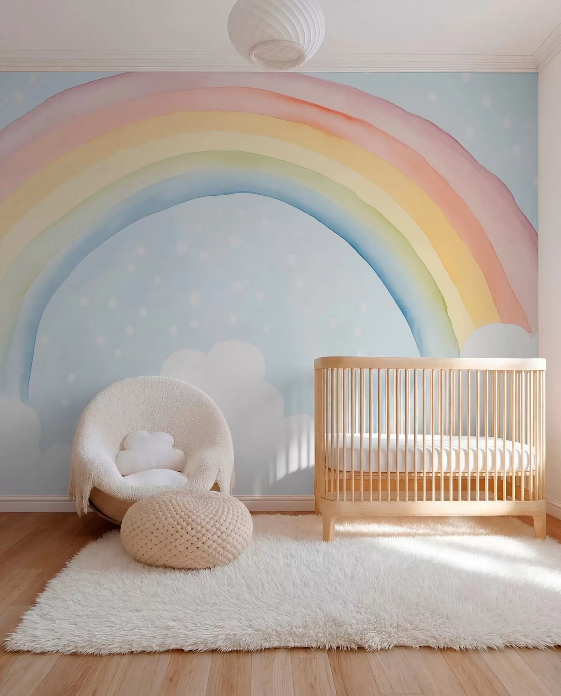 Fotobehang Dromen onder de regenboog w03924
