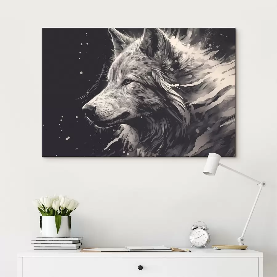  Peintures Loup s44271