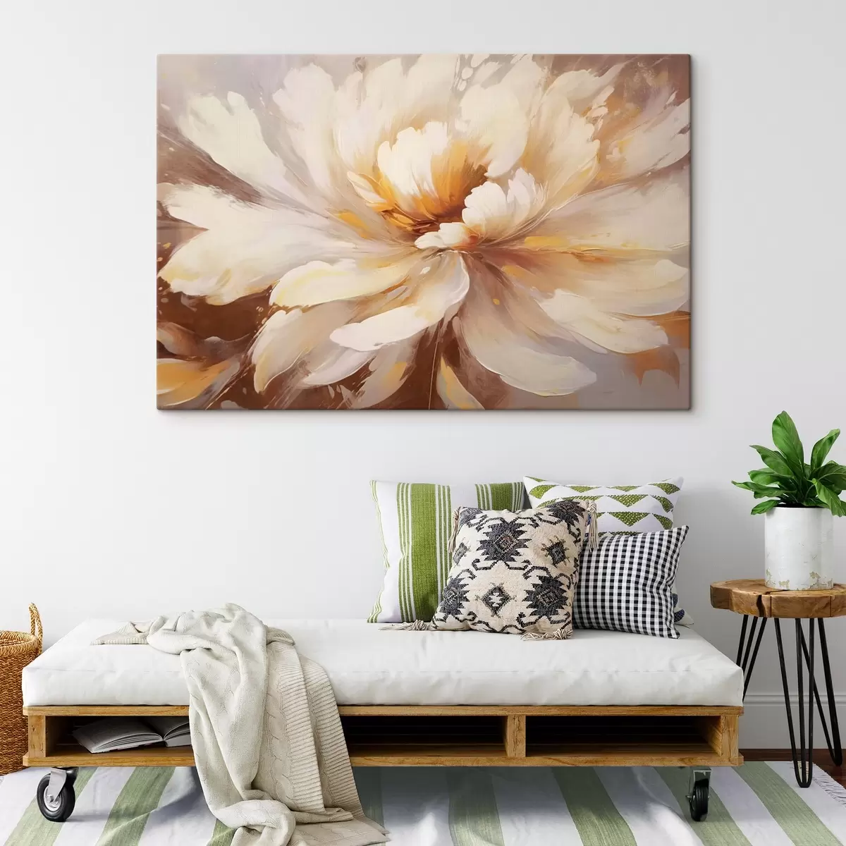  Schilderijen Grote bloem s44274