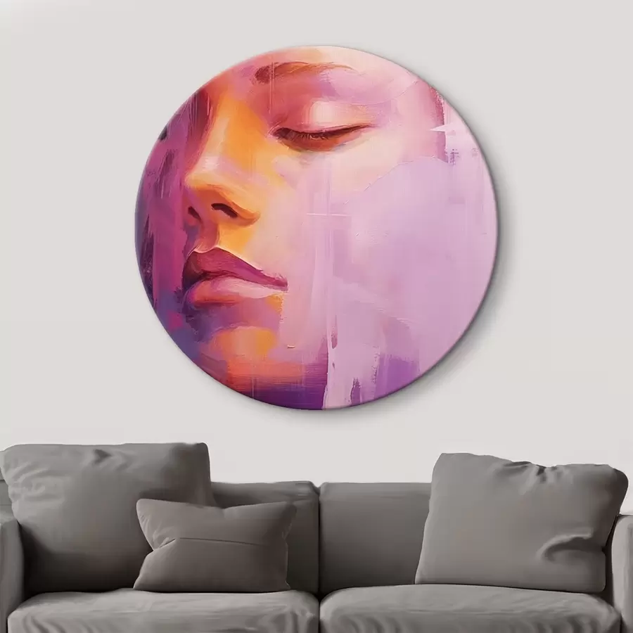  Peintures Visage d'un bébé en peinture r44280