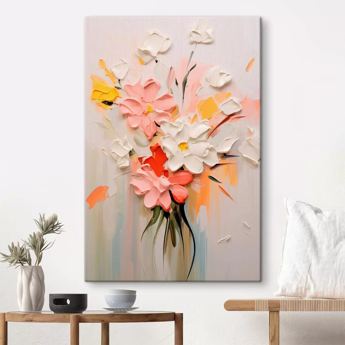  Schilderijen Een boeket bloemen s44411