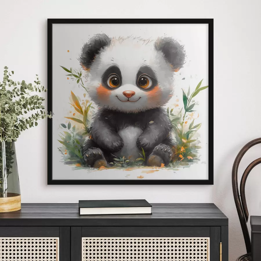 Fotobehang Schattige panda f44362