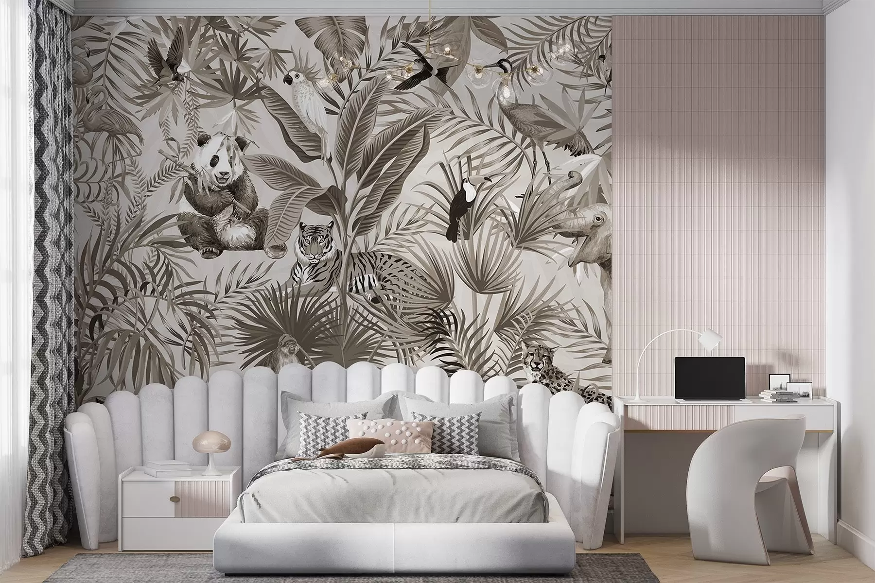 Fotobehang Dieren in de jungle w03983v1