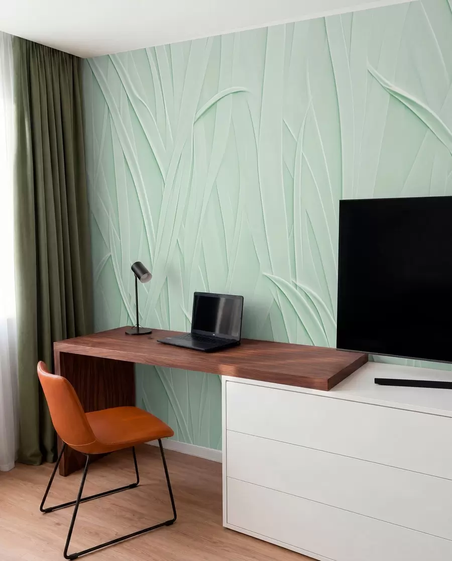 Fotobehang Gebogen lijnen w03985v2