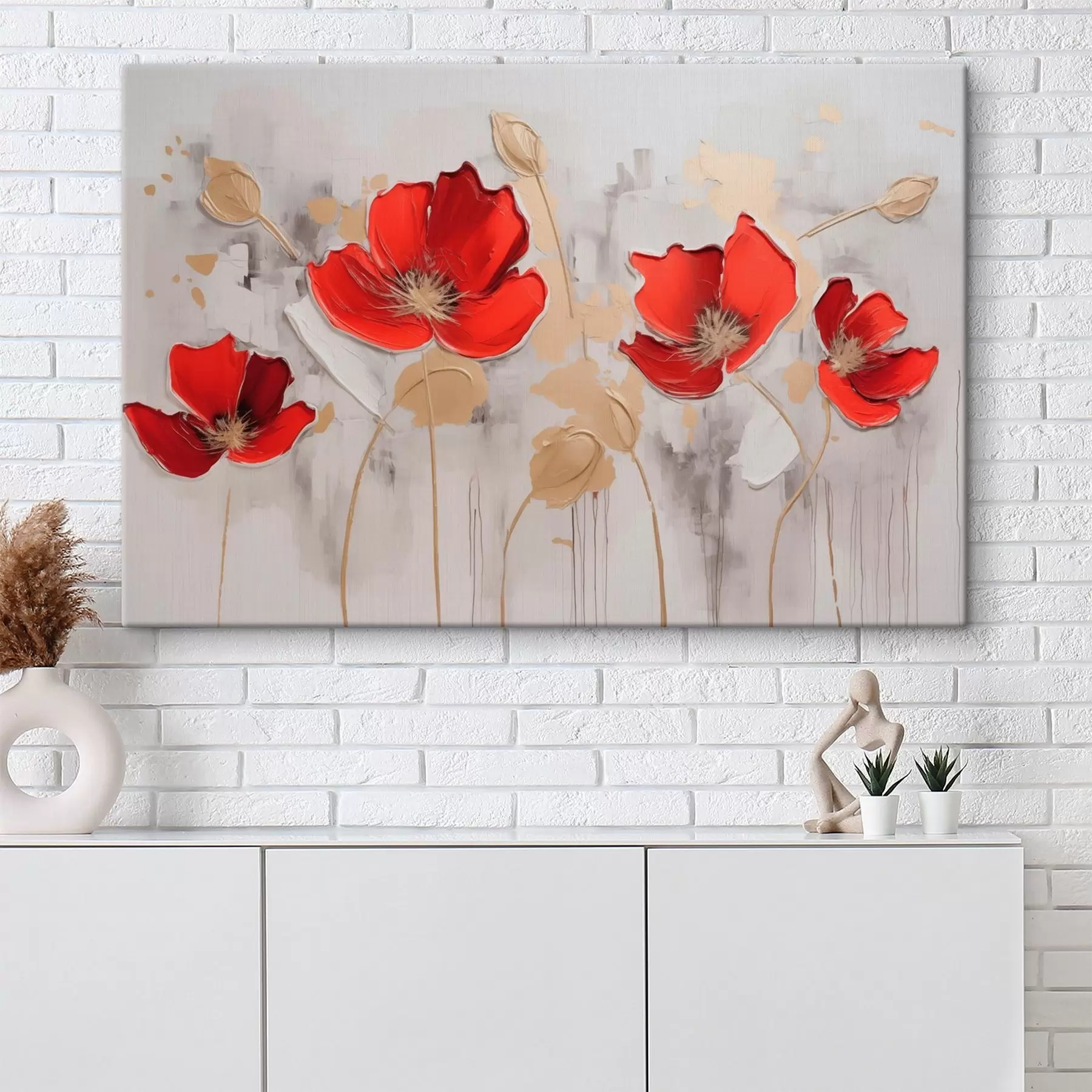Papier peint photo Coquelicots s44417