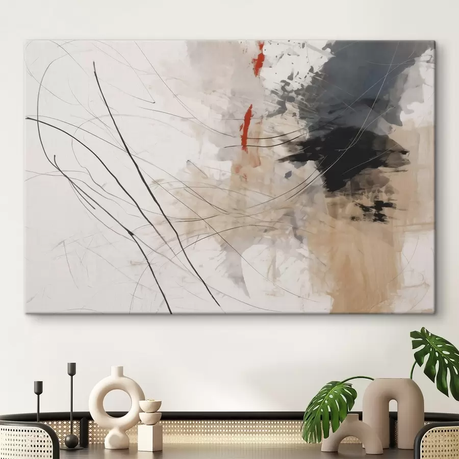  Peintures Abstraction des taches, des lignes s44418