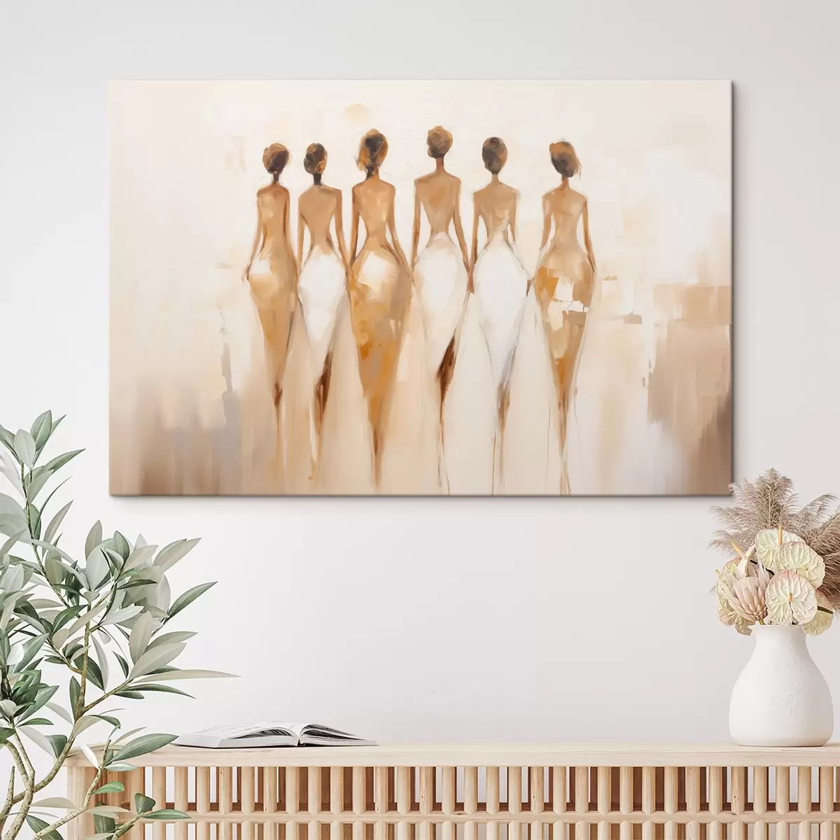  Peintures Abstraction des filles s44420