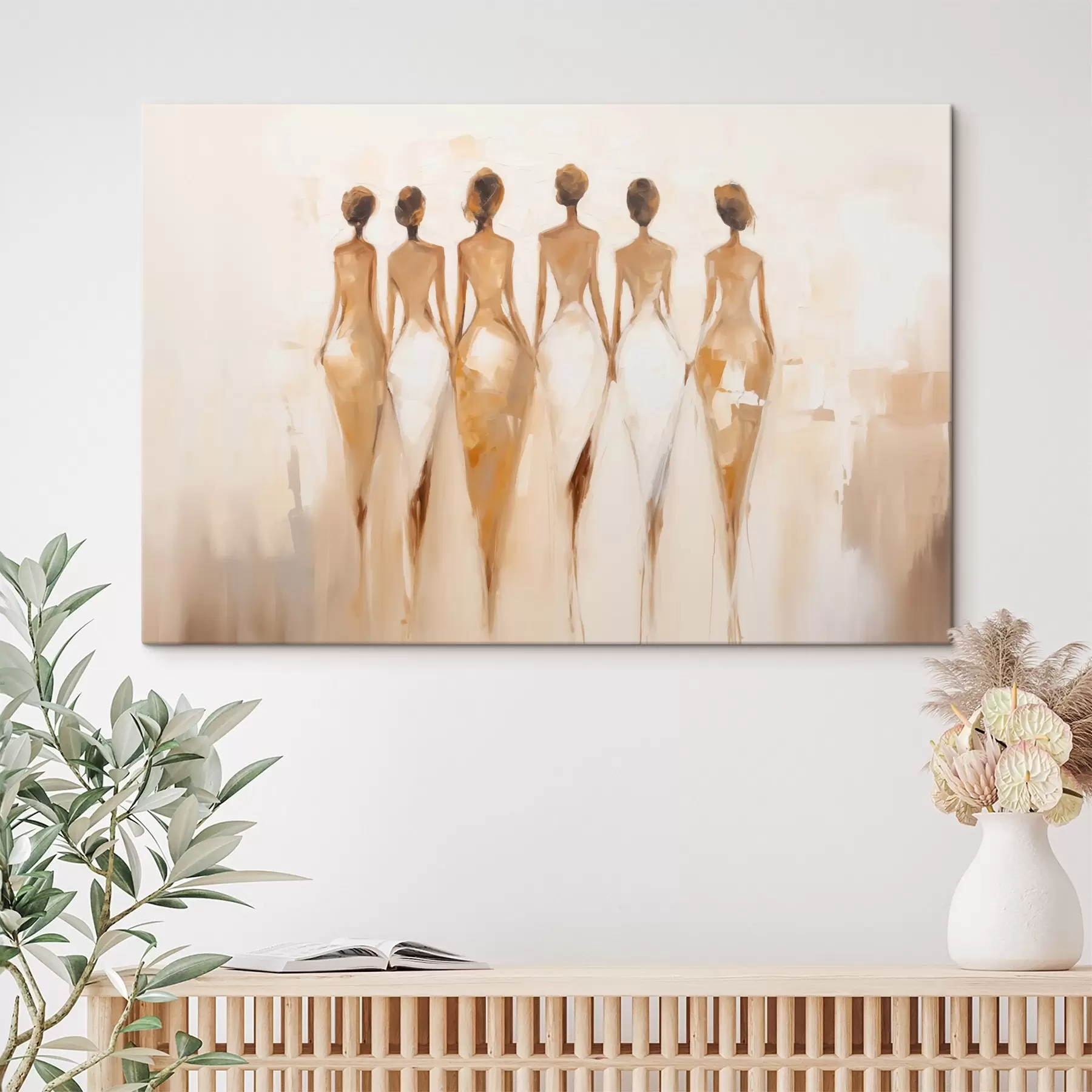  Peintures Abstraction des filles s44420