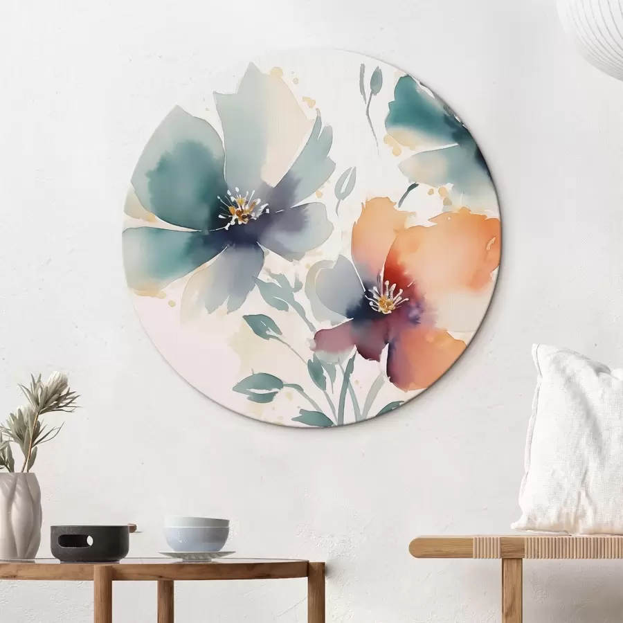  Peintures Fleurs imitation aquarelle r44424