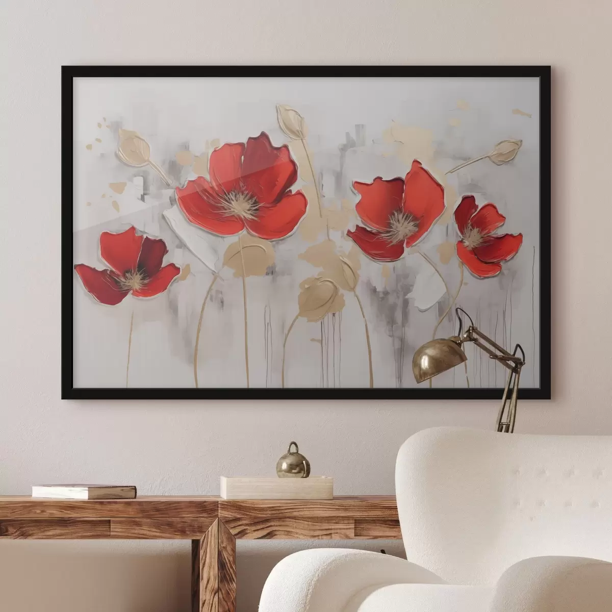 Affiche Coquelicots f44417