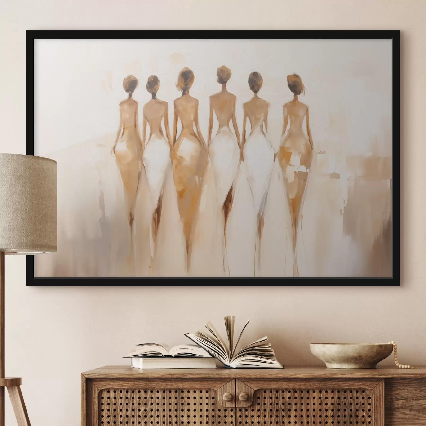 Papier peint photo Abstraction des filles f44420