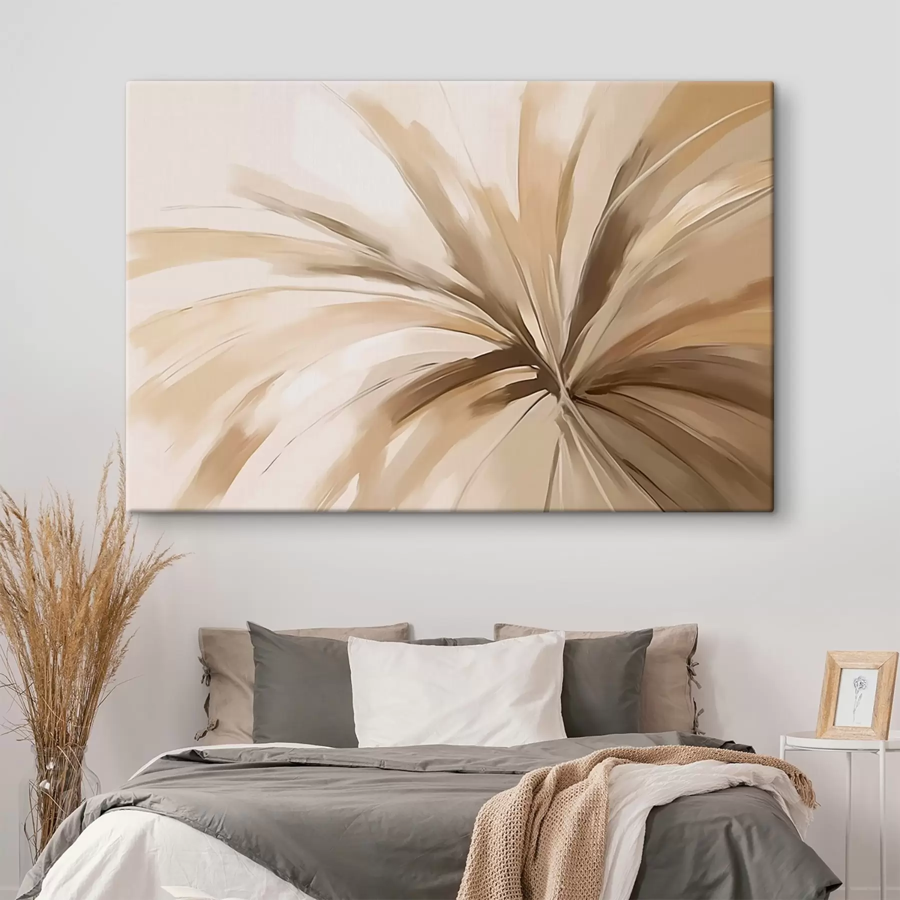  Schilderijen Streken in de vorm van een bloem s44487